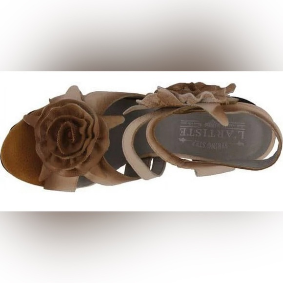 L’Artiste Ankle strap sandals Leather - Picture 12 of 13